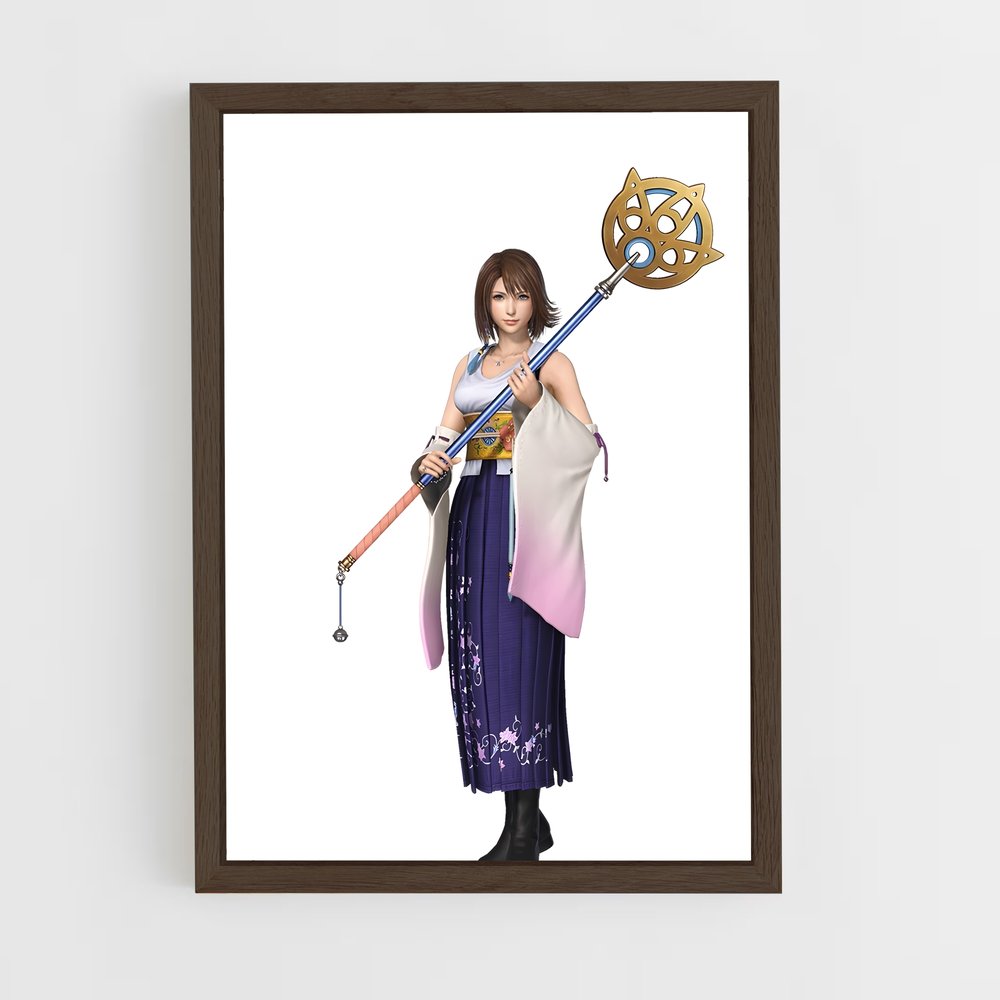 Poster Yuna: L'Épée et l'Élégance – affiche Final Fantasy (vue 5)